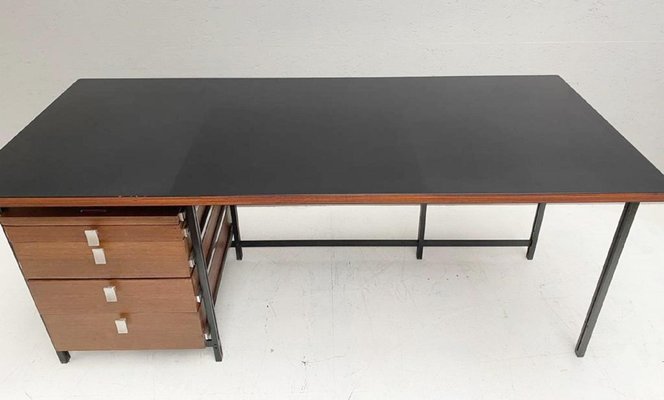 Desk by Jules Wabbes for Mobilier Universel, Belgium, 1960s-FGA-926253