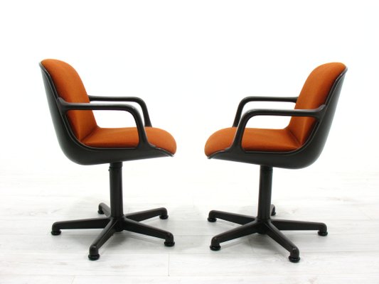 Desk Chairs by C. Pollock for Comforto, 1980s, Set of 2-WVA-1138804