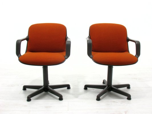 Desk Chairs by C. Pollock for Comforto, 1980s, Set of 2-WVA-1138804