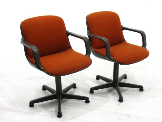 Desk Chairs by C. Pollock for Comforto, 1980s, Set of 2-WVA-1138804