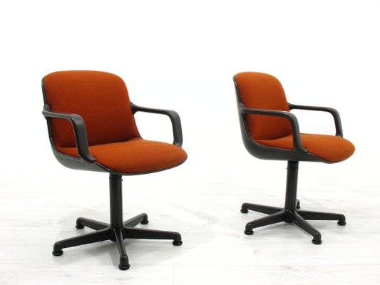 Desk Chairs by C. Pollock for Comforto, 1980s, Set of 2-WVA-1138804