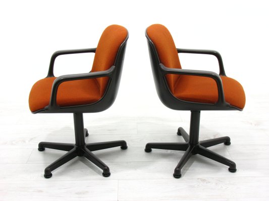 Desk Chairs by C. Pollock for Comforto, 1980s, Set of 2-WVA-1138804