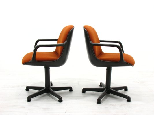 Desk Chairs by C. Pollock for Comforto, 1980s, Set of 2-WVA-1138804