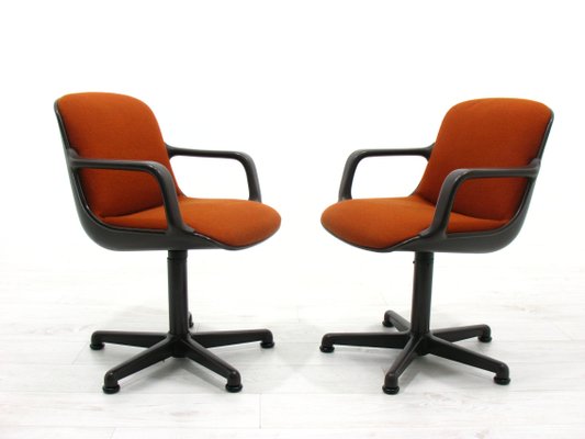 Desk Chairs by C. Pollock for Comforto, 1980s, Set of 2-WVA-1138804