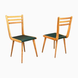 Desk Chairs from Fratelli Reguitti, 1950s, Set of 2-IEW-1704663