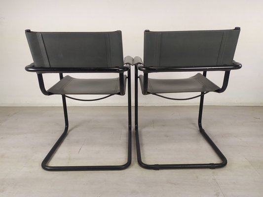 Desk Chairs in the style of Marcel Breuer, Set of 2-EAD-1066954