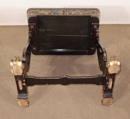 Desk in Blackened wood, Napoleon III Period, Mid 19th Century-RVK-1437468