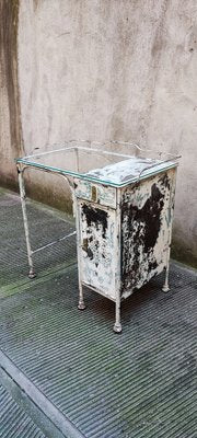 Desk in Iron with Glass, 1930s-NA-1295796