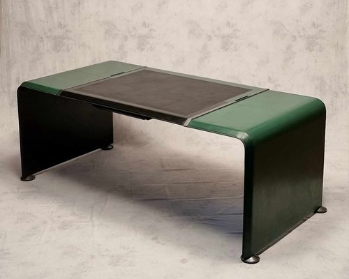 Desk in Leather By Matteo Grassi, 1980s-BSB-1784511