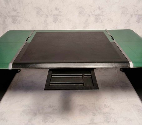 Desk in Leather By Matteo Grassi, 1980s-BSB-1784511