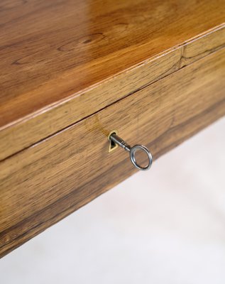 Desk in Rosewood attributed to Severin Hansen for Haslev Møbelfabrik, 1960-UY-1422342