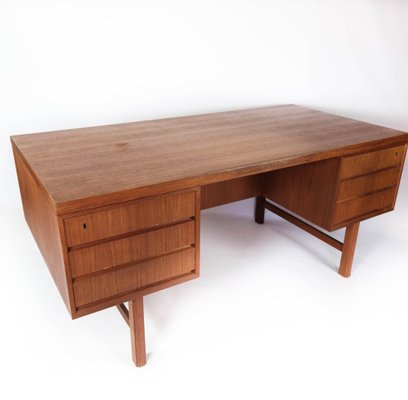 Desk in Teak by Omann Junior, 1960s-UY-1005733