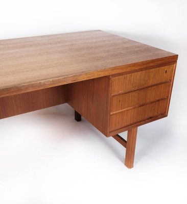 Desk in Teak by Omann Junior, 1960s-UY-1005733