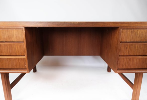 Desk in Teak by Omann Junior, 1960s-UY-1005733