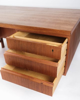 Desk in Teak by Omann Junior, 1960s-UY-1005733