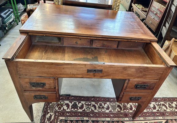 Desk in Walnut, Early 19th Century-BNU-1755177