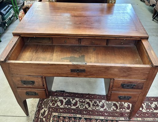 Desk in Walnut, Early 19th Century-BNU-1755177