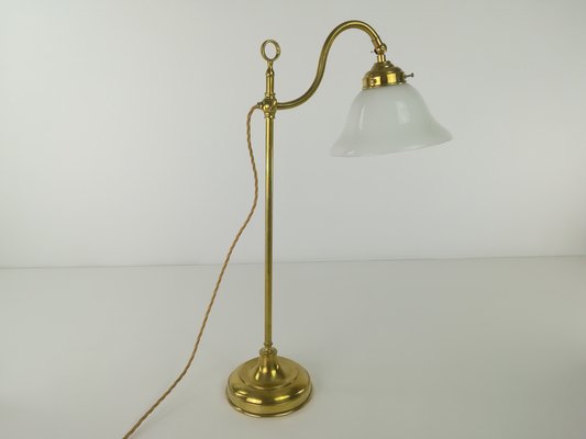 Desk Lamp in Brass, 1910s-KDB-1262781