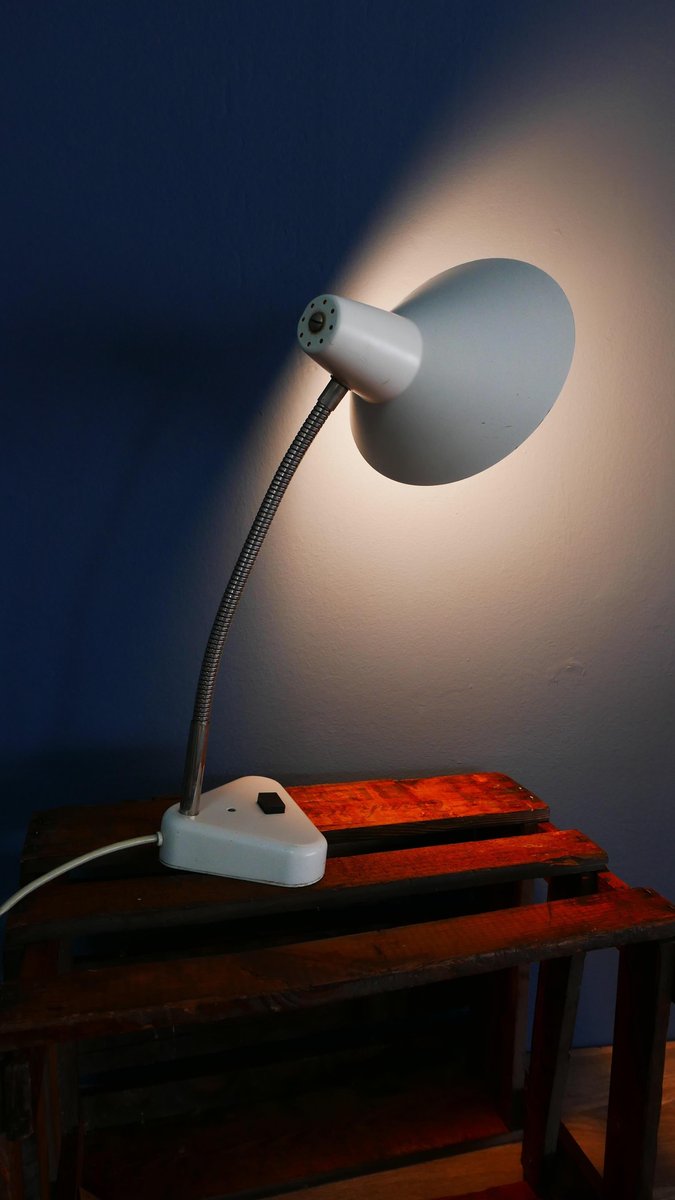 Desk Lamp with Flexible Bag Lampshade from Hala, 1950s