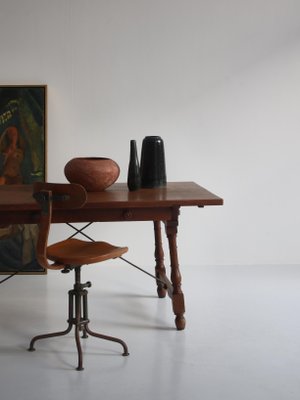 Desk or Table in Solid Teak & Oak by Jens Harald Quistgaard, 1953-WRF-1284556