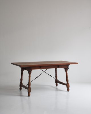 Desk or Table in Solid Teak & Oak by Jens Harald Quistgaard, 1953-WRF-1284556