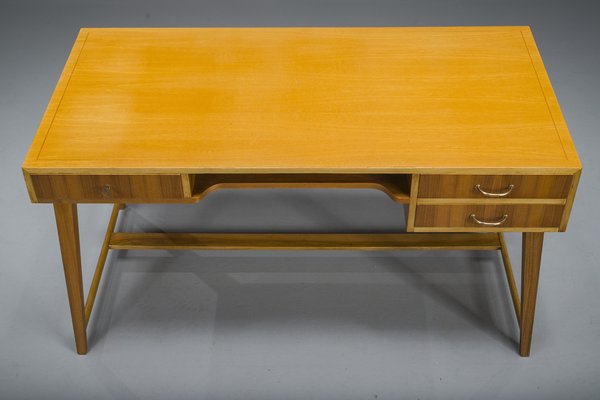 Desk & Sideboard Set by Georg Satink for Wk Möbel, 1950s, Set of 4-ZZH-1811065