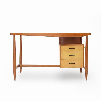 Desk with Chest of Drawers, 1950s-EZ-2040447