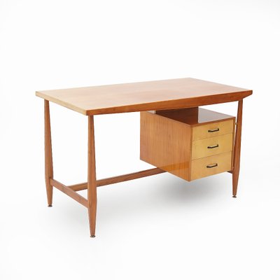 Desk with Chest of Drawers, 1950s-EZ-2040447