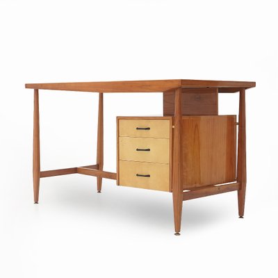 Desk with Chest of Drawers, 1950s-EZ-2040447