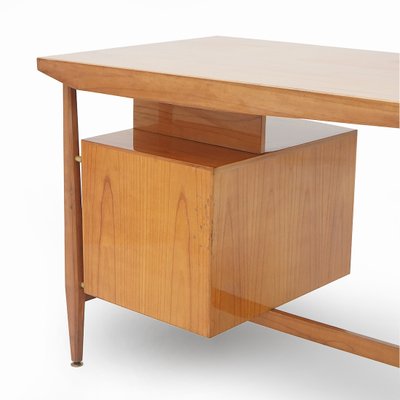 Desk with Chest of Drawers, 1950s-EZ-2040447