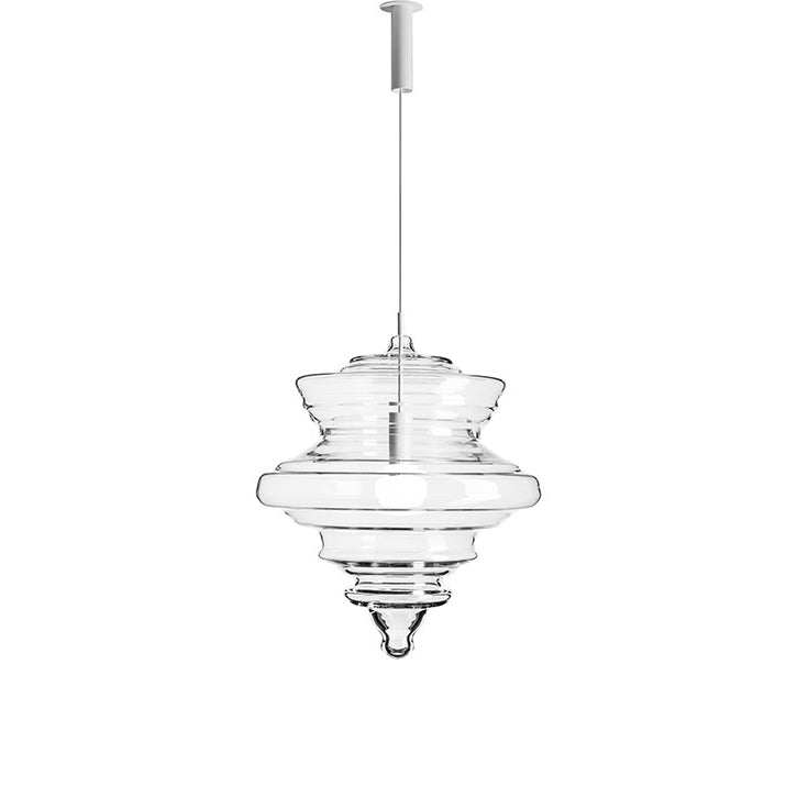 Neverending Glory La Scala Pendant Lamp by Lasvit #L / Clear