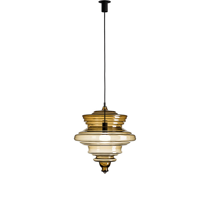 Neverending Glory La Scala Pendant Lamp by Lasvit #M / Smoke