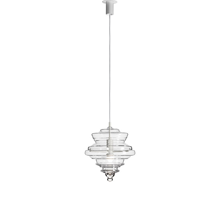 Neverending Glory La Scala Pendant Lamp by Lasvit #S / Clear