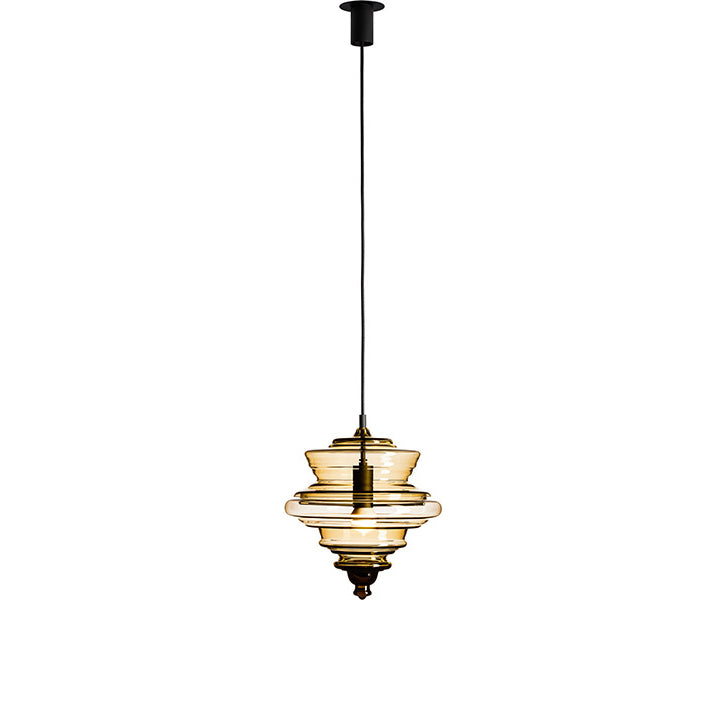 Neverending Glory La Scala Pendant Lamp by Lasvit #S / Smoke