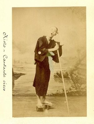 Devotional Portraits from Kyoto - Ancient Albumen Print 1870/1890 1870/1890-ZCI-760801