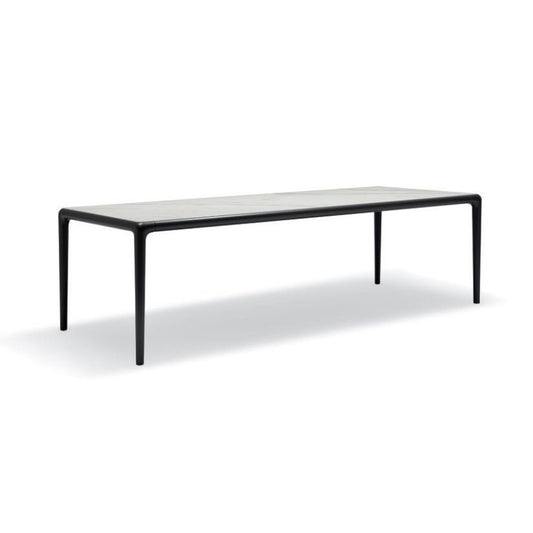 ROLF BENZ 250 YOKO - Rectangular garden table with marble