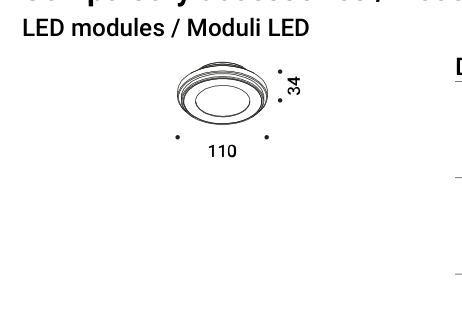 Davide Groppi SPOT - dg111 led 15deg