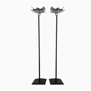 Dhiedron Floor Lamps by Giovanni Grignani for Lamperti, Set of 2-IJR-1145289