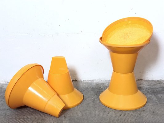 Diablo Stools by Giganplast, 1970s, Set of 2-FQG-1754319