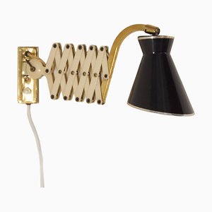 Diabolo Wall Scissor Lamp by Karl Lang for Sis Licht, 1950s-ZT-1824797