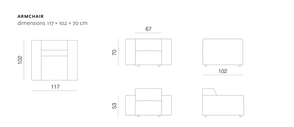 Cloud Armchair Module Diagram