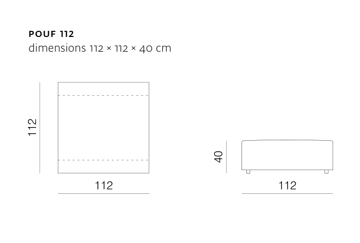 Cloud Pouf 112 Module Diagram