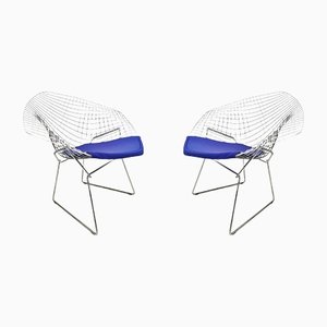 Diamond Chairs by Harry Bertoia for Knoll, 1980s, Set of 2-PRS-1314789