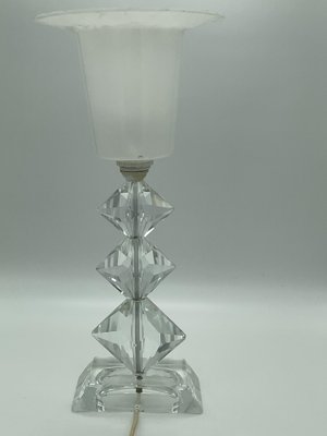 Diamond-Shaped Table Lamp, 1970s-ZQM-1276700