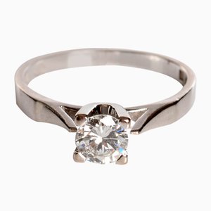 Diamond Solitaire 18 Karat Ring, 1986-AX-832541