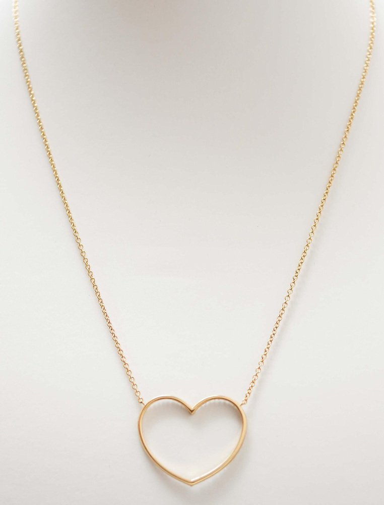 Diamonds, 18 Karat Yellow Gold Modern Necklace