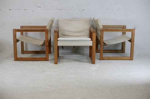 Diana Armchairs by Karin Mobring for Ikea, 1970s, Set of 3-MAO-1047968