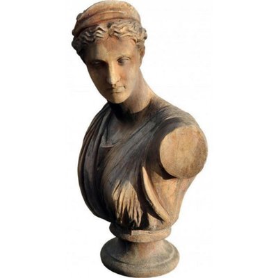 Diana or Artemis Bust of Versailles, Early 20th Century, Terracotta-FDW-2023346