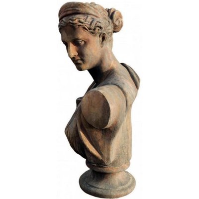 Diana or Artemis Bust of Versailles, Early 20th Century, Terracotta-FDW-2023346