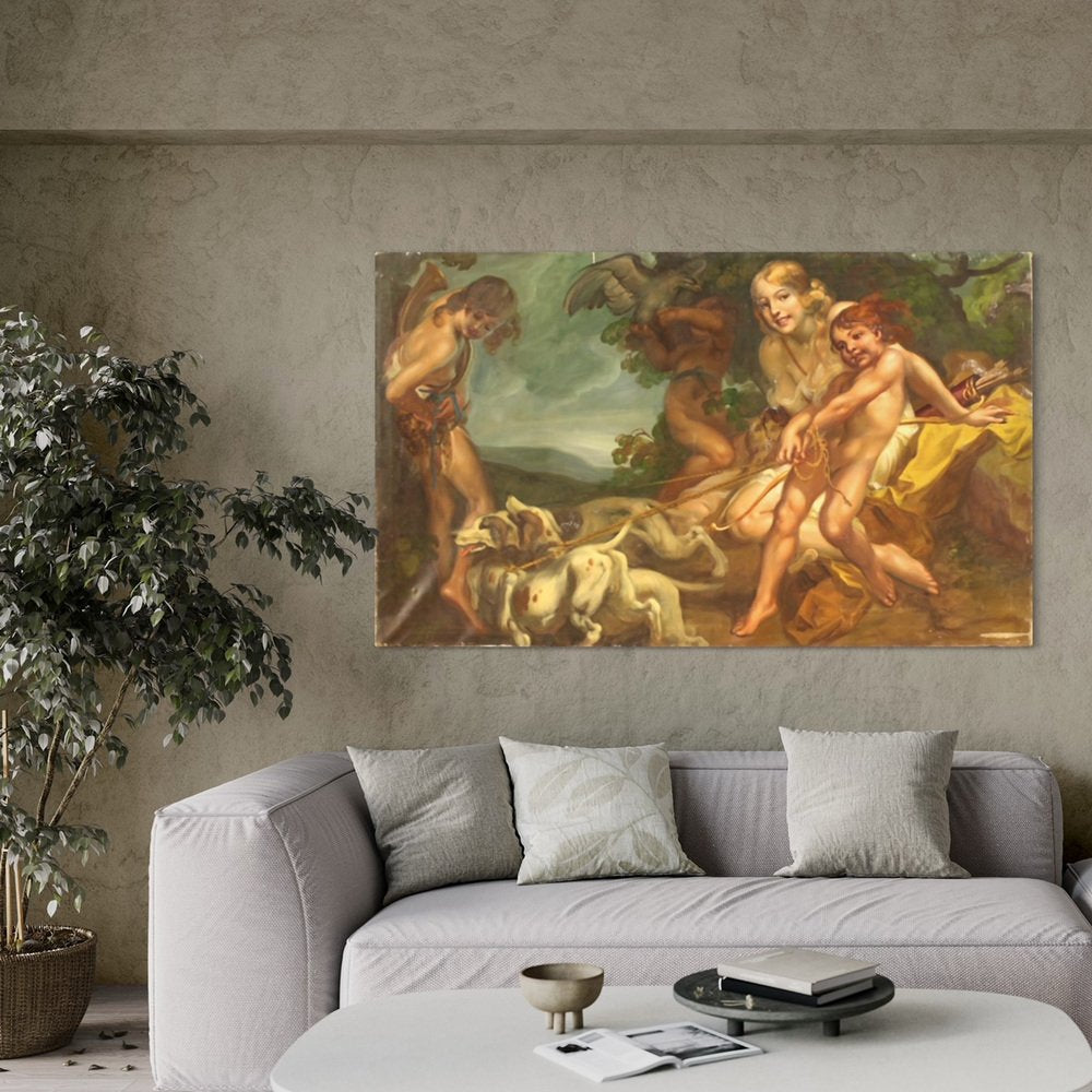 Diana the Huntress, 1930, Oil on Canvas